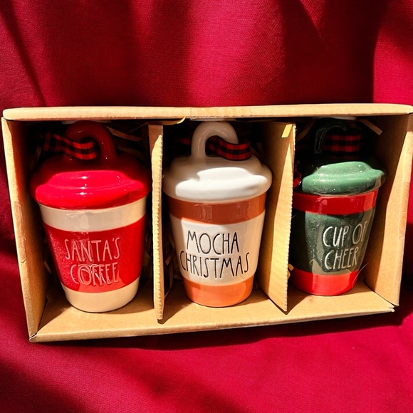 Rae Dunn Christmas Ornaments - Picture 1 of 3